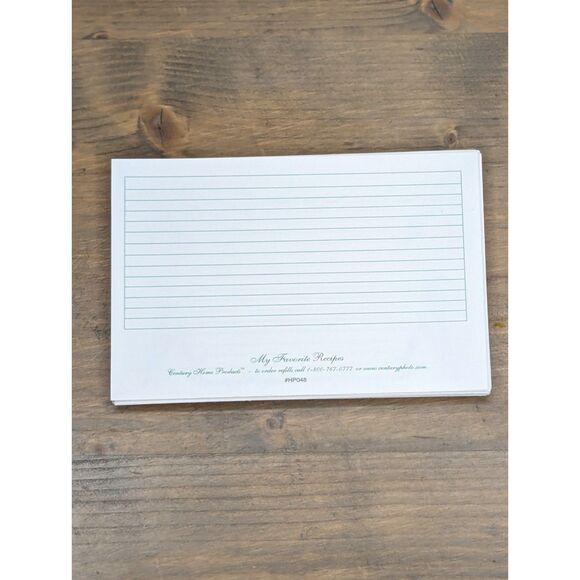 NWOB Vintage Recipe Cards 4 x 6 Lemons Pack of 45 Cooking Gift HP048 Favorites - Picture 2 of 5